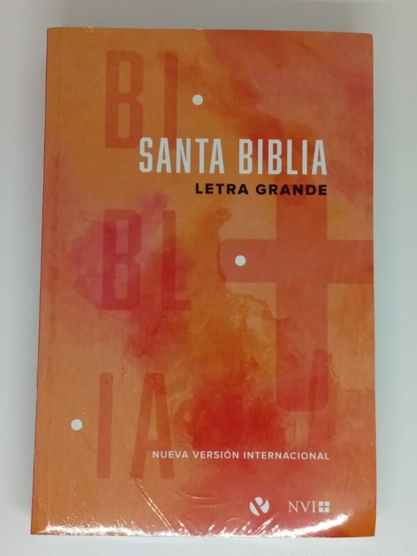 Biblia NVI letra grande.