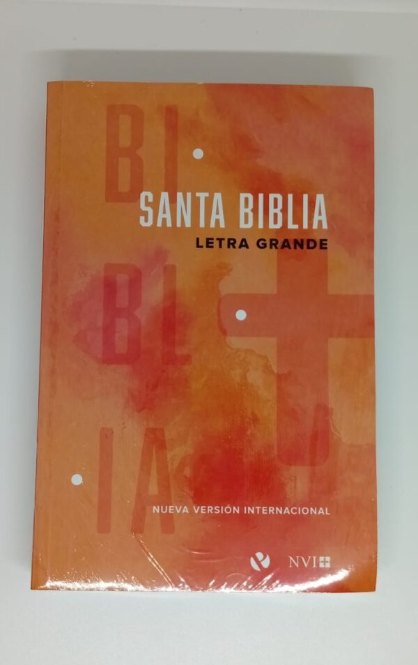 Biblia NVI letra grande.