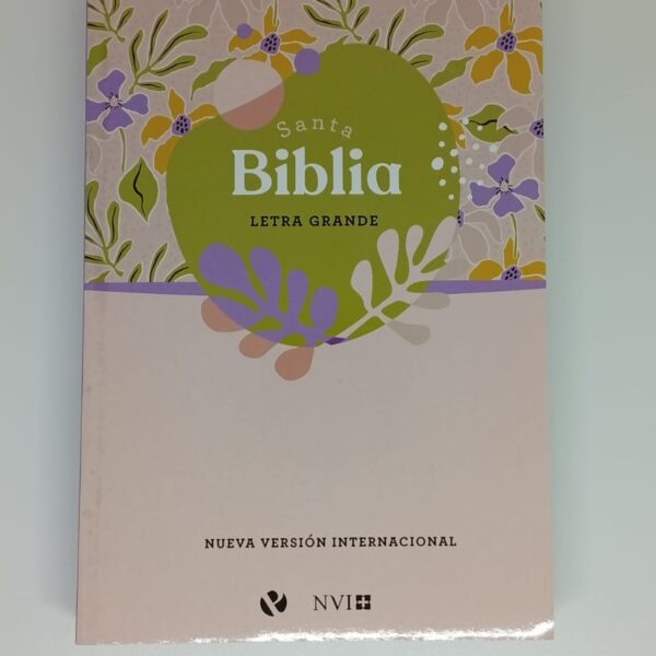 Biblia NVI letra grande.