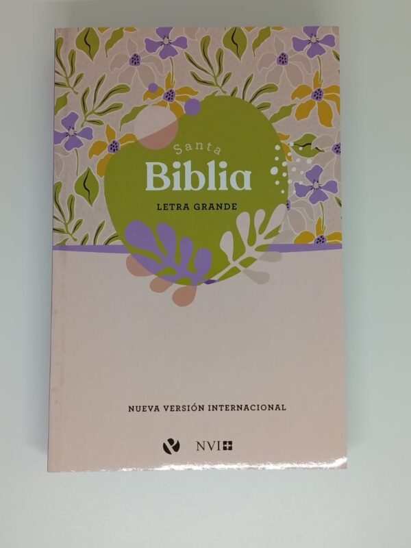 Biblia NVI letra grande.